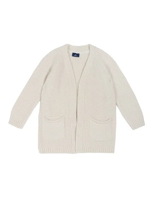 Cardigan Menina Branco