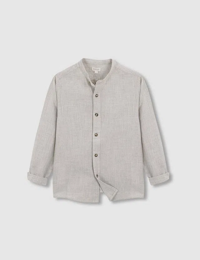 Camisa Menino Cinzento