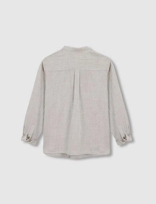 Camisa Menino Cinzento