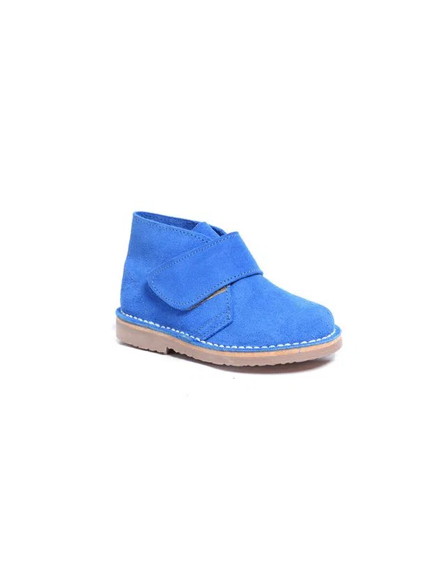 Botas Safari Kids Velcro Azulón