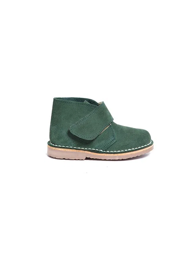 Botas Safari Kids Velcro Verde