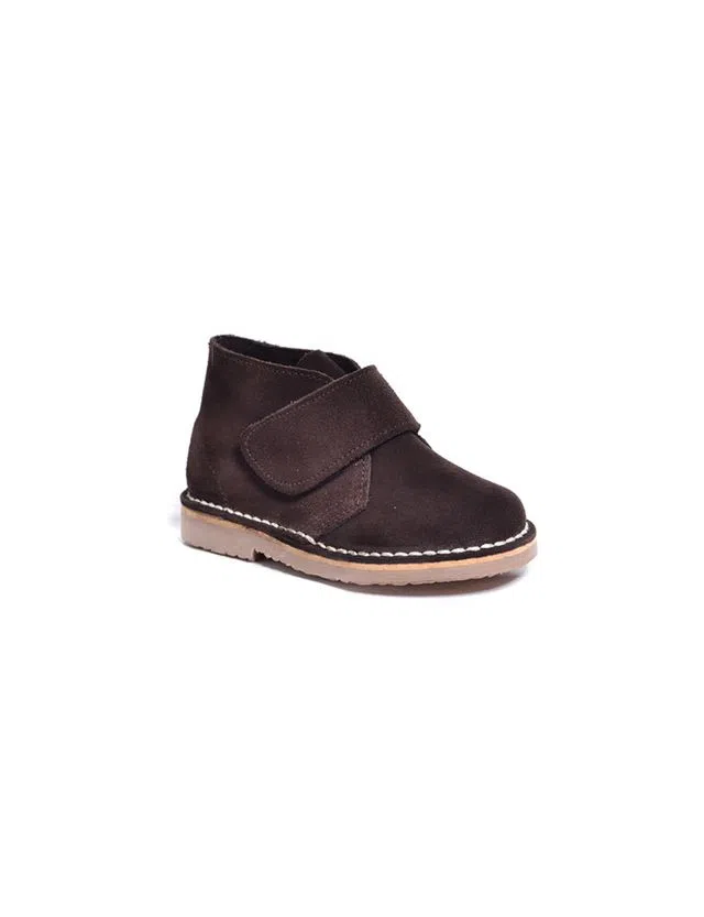 Botas Safari Kids Velcro Marrón
