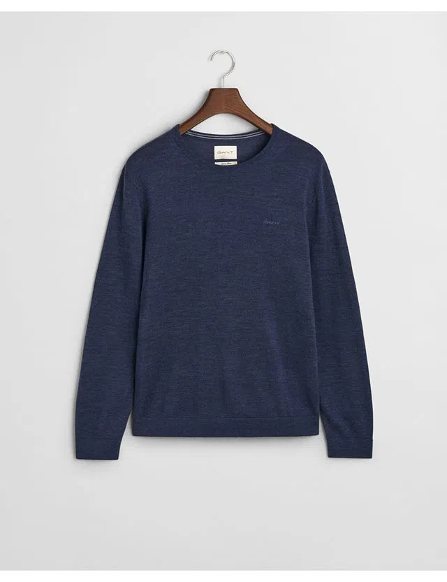 Camisola de malha Azul