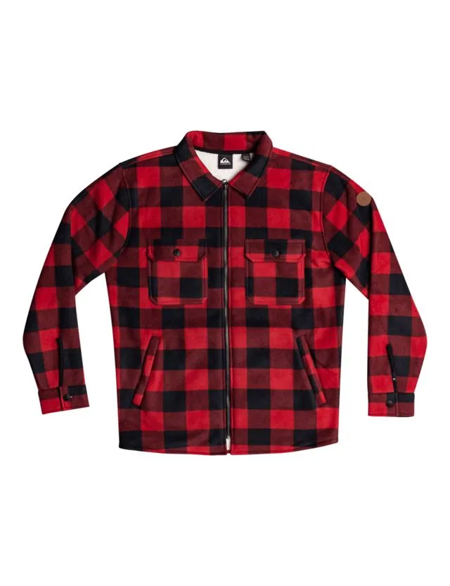 Camisa de velo Tolala Allover Vermelho