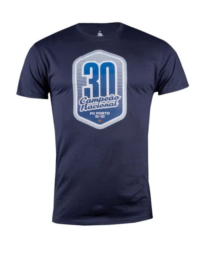 T-shirt Azul AD Campeão 21/22