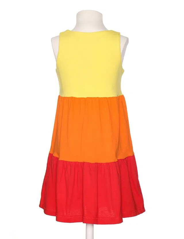 Vestido Menina Multicor