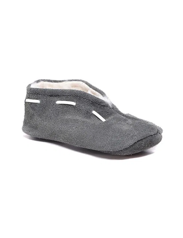 Babuchas Criança Cinzento