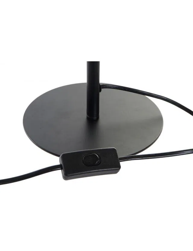 Candeeiro Mesa Metal Preto