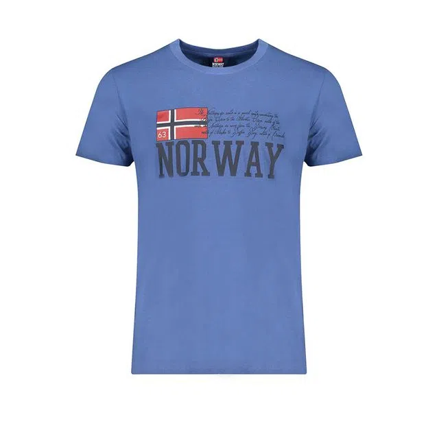 T-Shirt Homem Azul