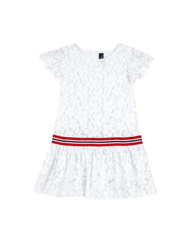 Vestido Blanco para Niña