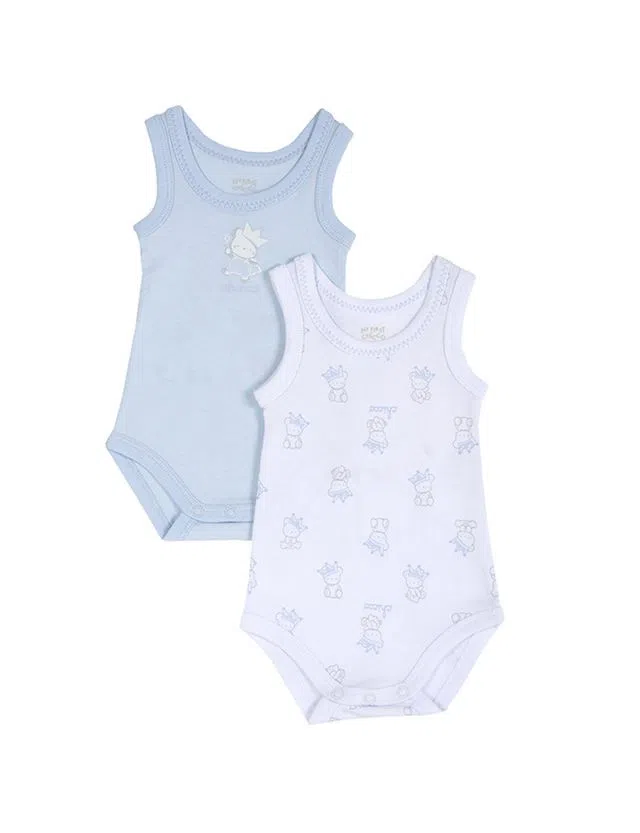 Pack 2 Bodysuits Menino Azul