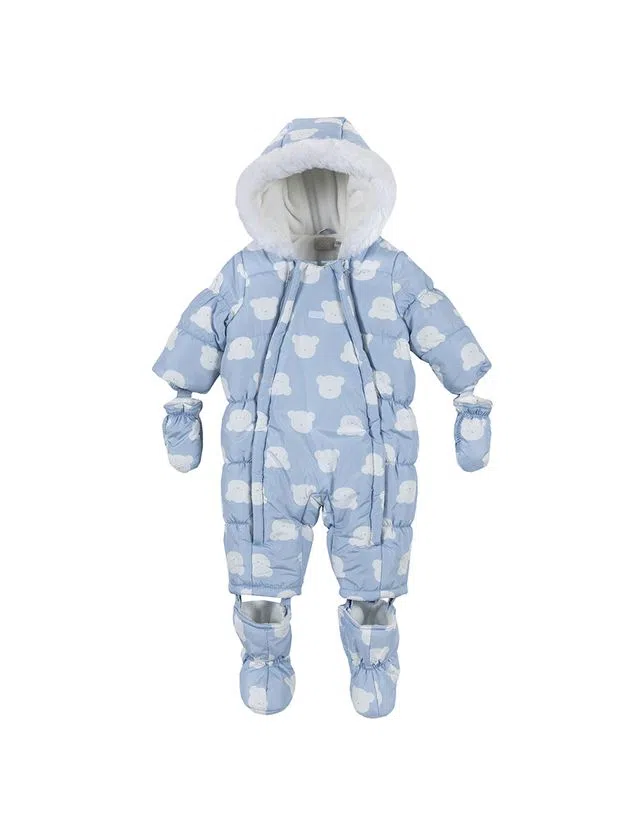 Babygrow Acolchoado Azul