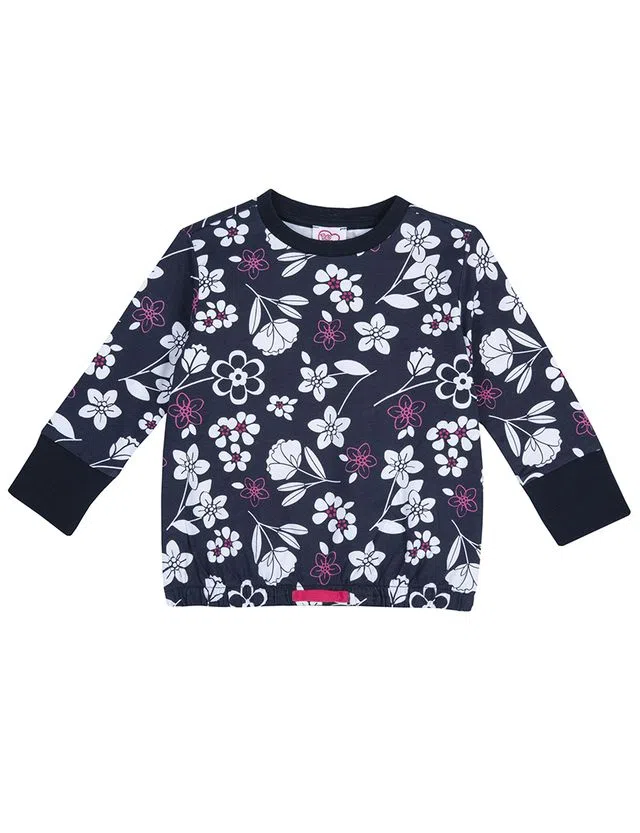 Sweatshirt Menina Azul
