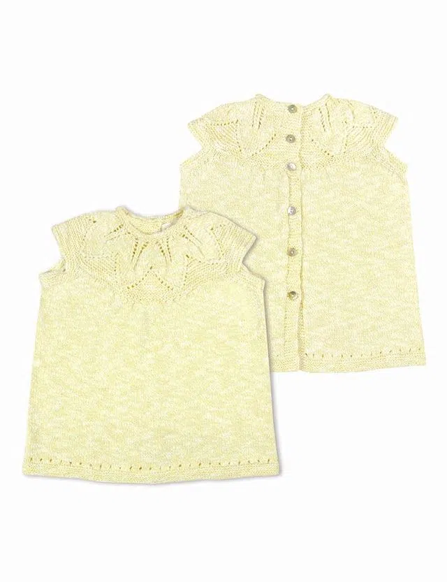 Vestido Menina Amarelo