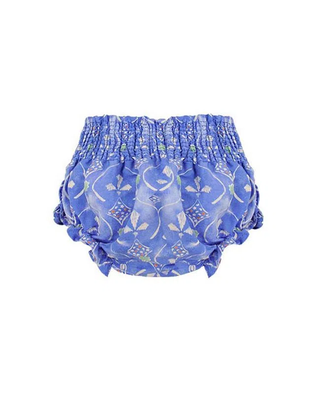 Calções Menina Azul