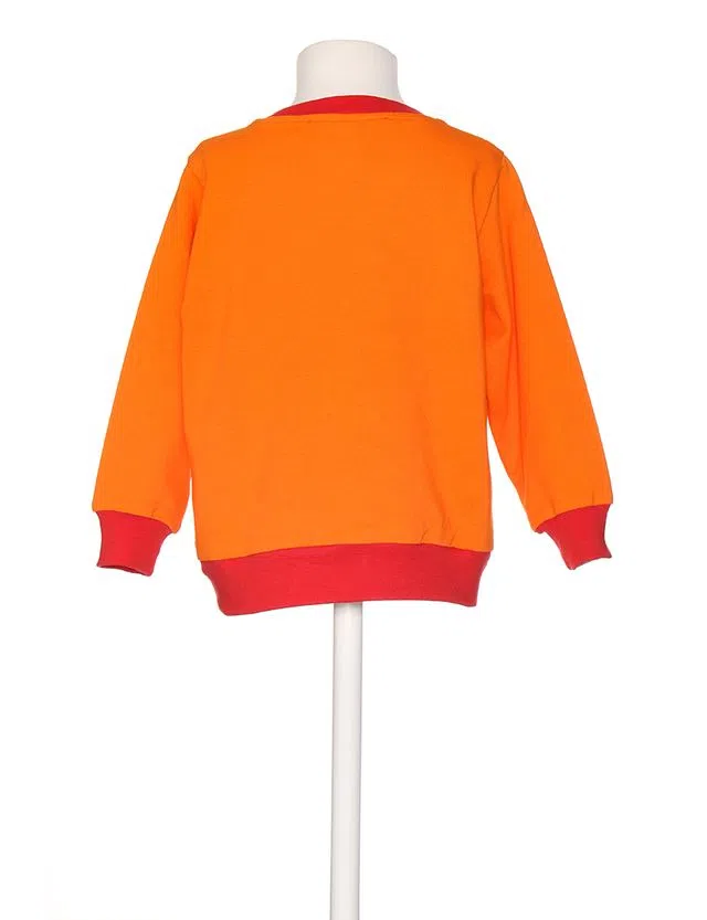 Sweatshirt Menina Laranja