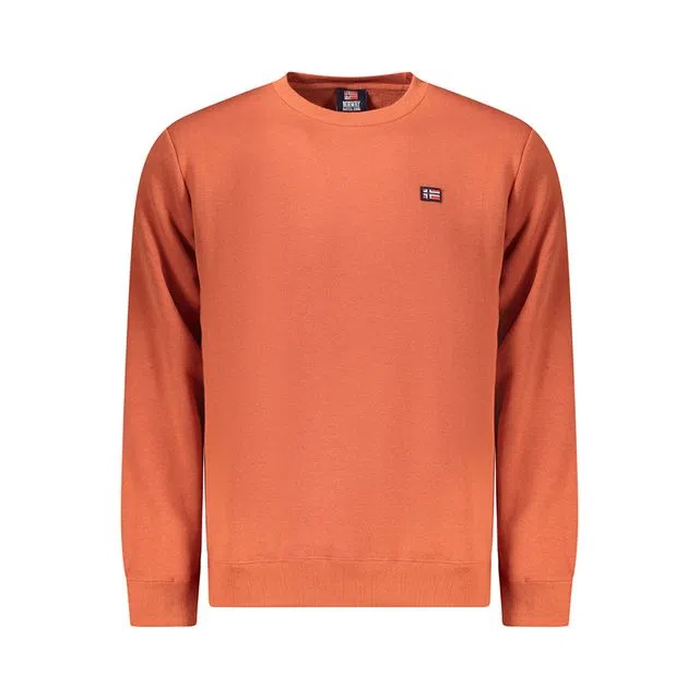 Sweatshirt Orange Homme