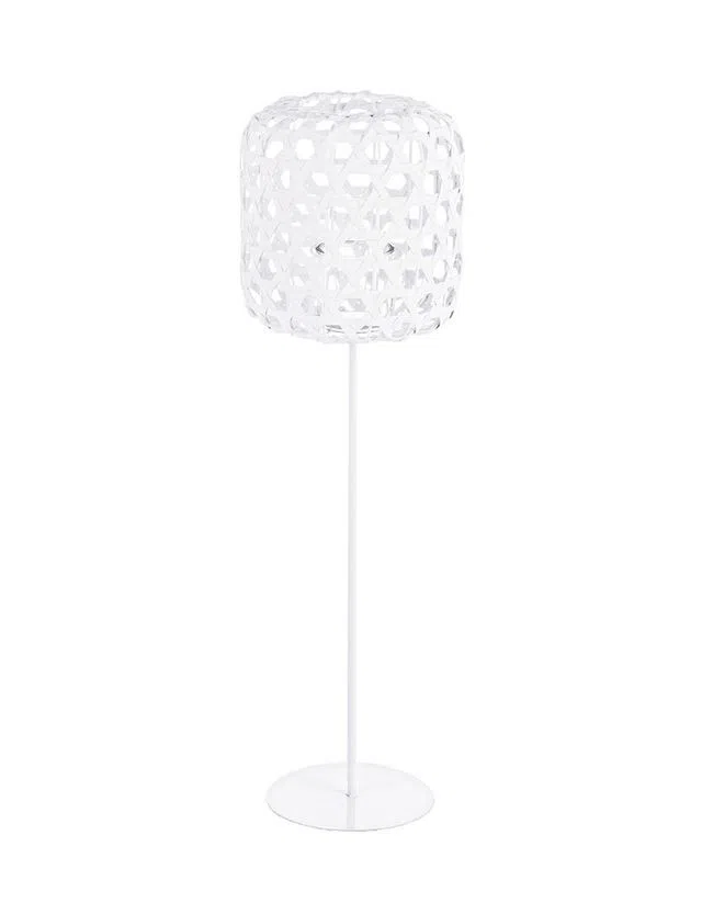 White Shade Candle Holder