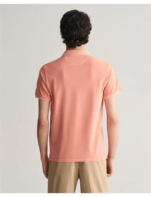 Pólo Sunfaded Piqué Rosa Salmão