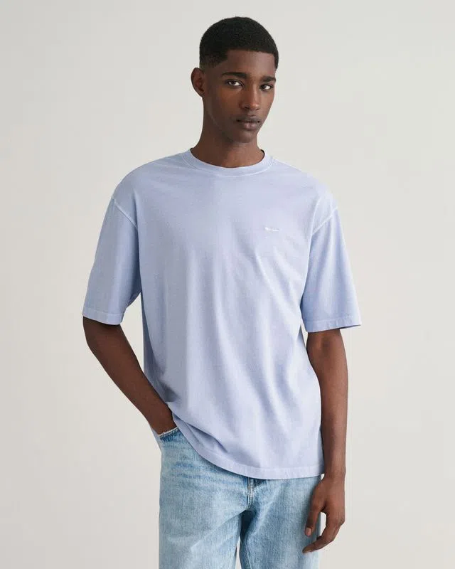 T-Shirt Sunfaded Azul Claro