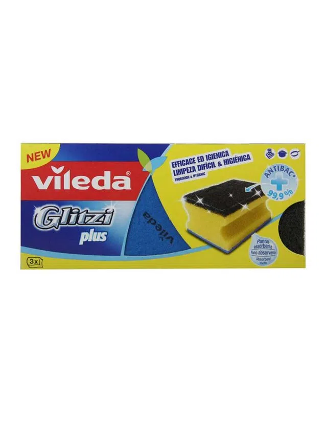 Salva Unhas Glitzi Plus Fibra Negra 3 Un