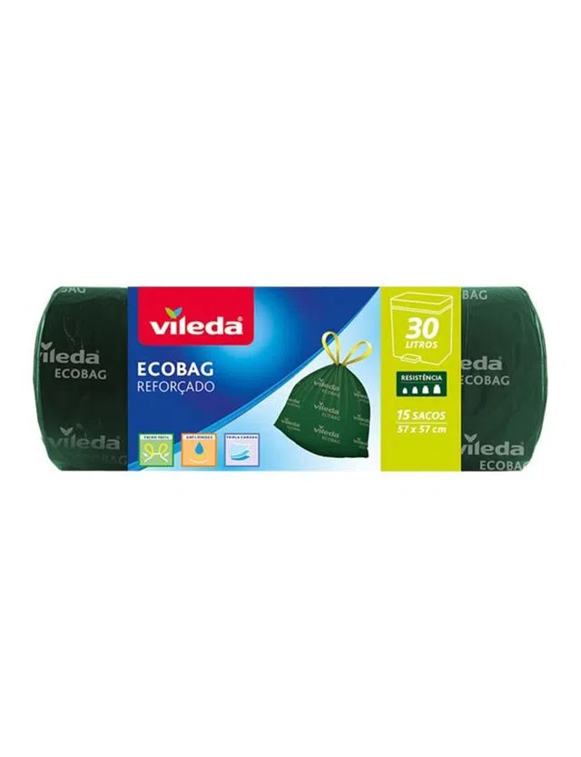 Saco Lixo ECO +30L (15 Un)