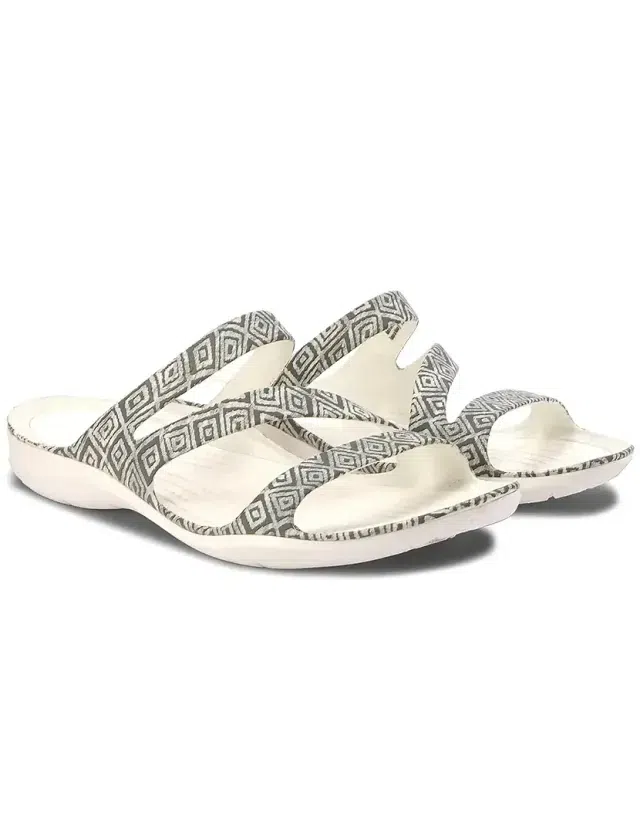 Crocs Swiftwater Graphic Sandal Cinza
