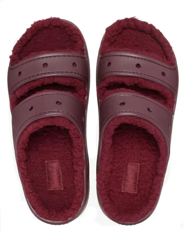 Crocs Classic Cozzzy Dark Cherry