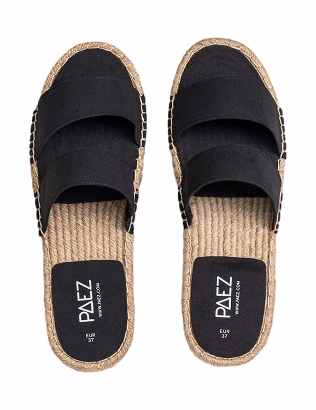 Sandálias Straps Black Shield
