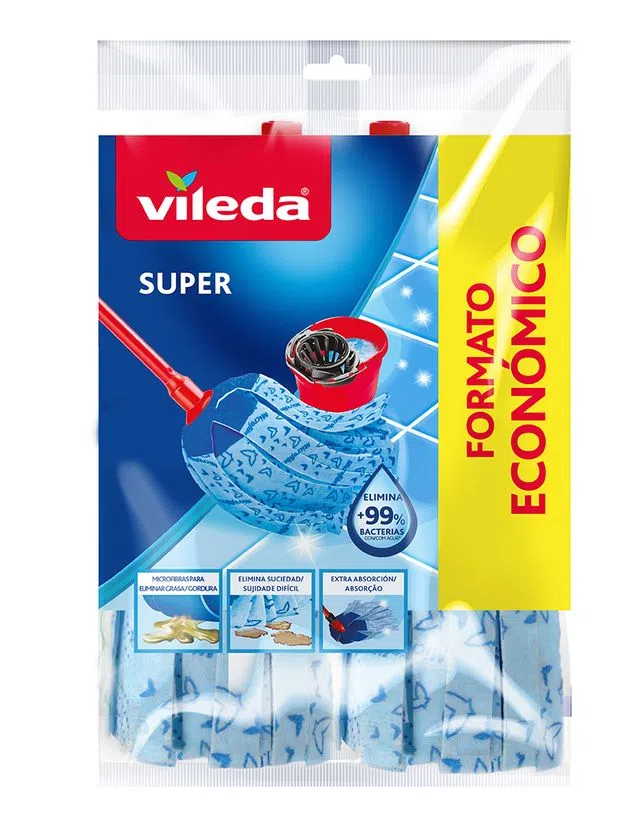 Recarga para Esfregona Dupla Super 2 Un