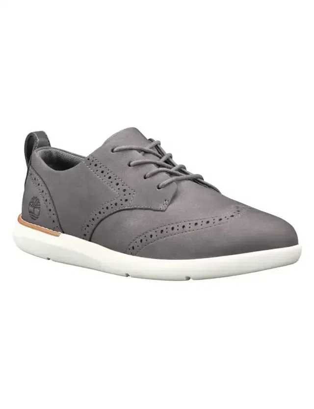 Sapatos Bradenton Oxford Medium Grey Nubuck