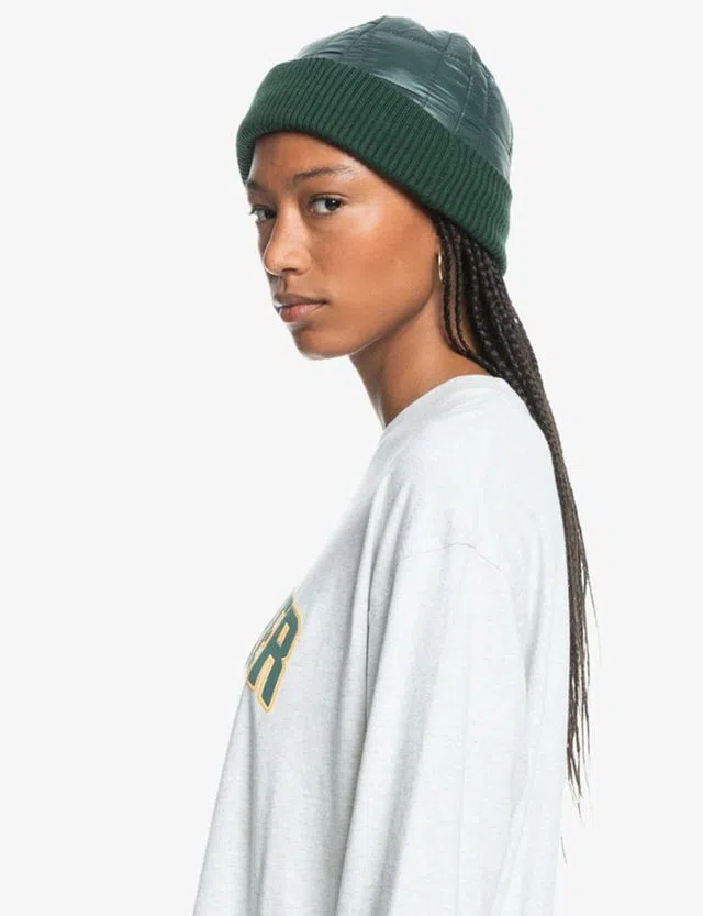 Gorro com dobra Verde
