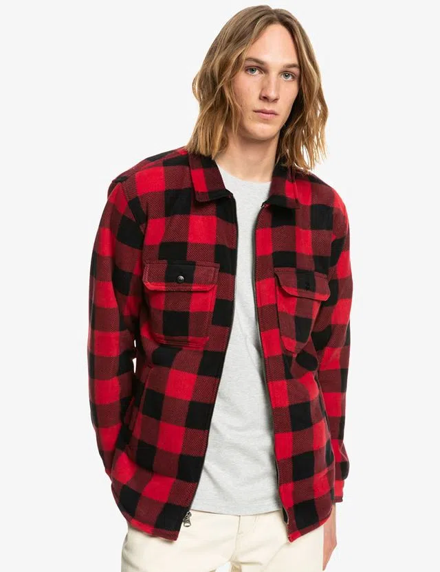 Camisa de velo Tolala Allover Vermelho