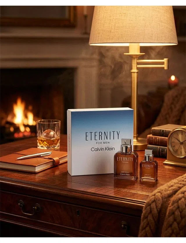 Coffret Eternity Amber Essence Parfum Intense