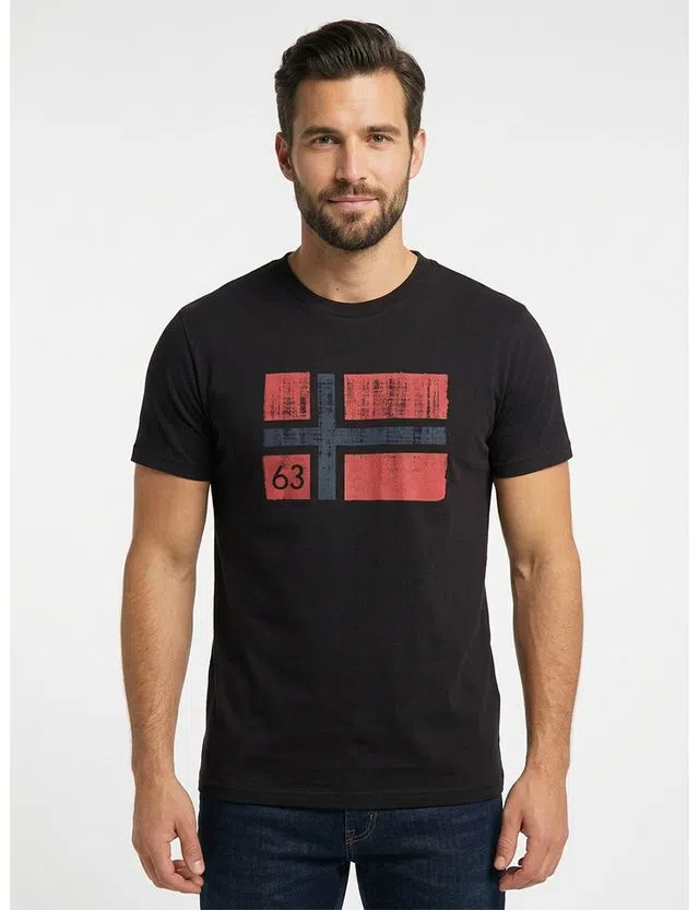 T-Shirt Homem Preto