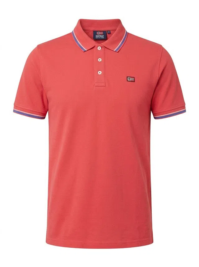 Red Men's Polo