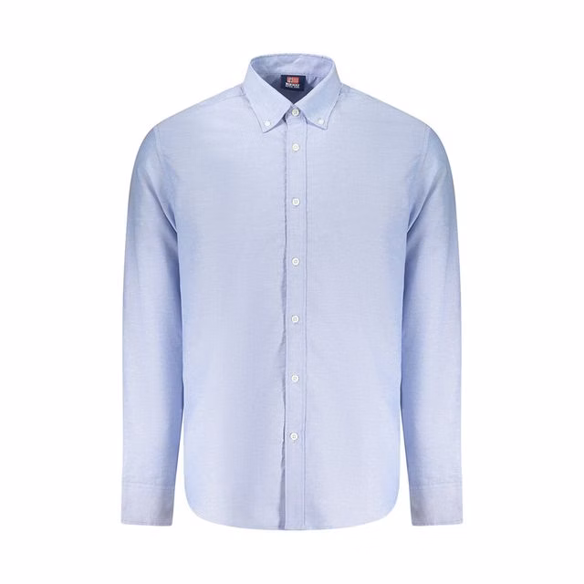 camisas Homem Azul celeste