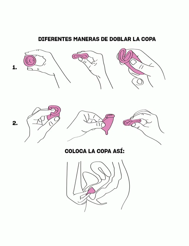 Copo Menstrual Gina Rosa