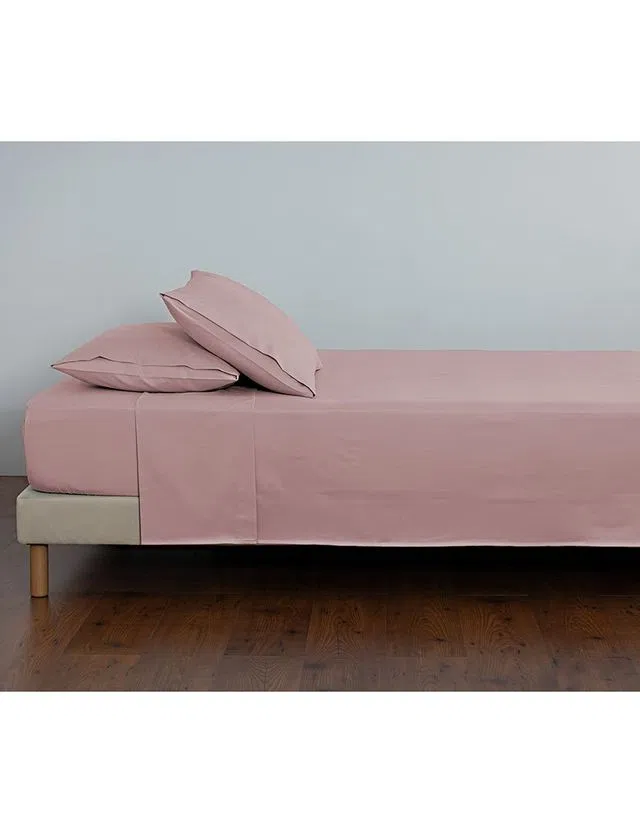 Conjunto Lençóis Micro Rosa Seco
