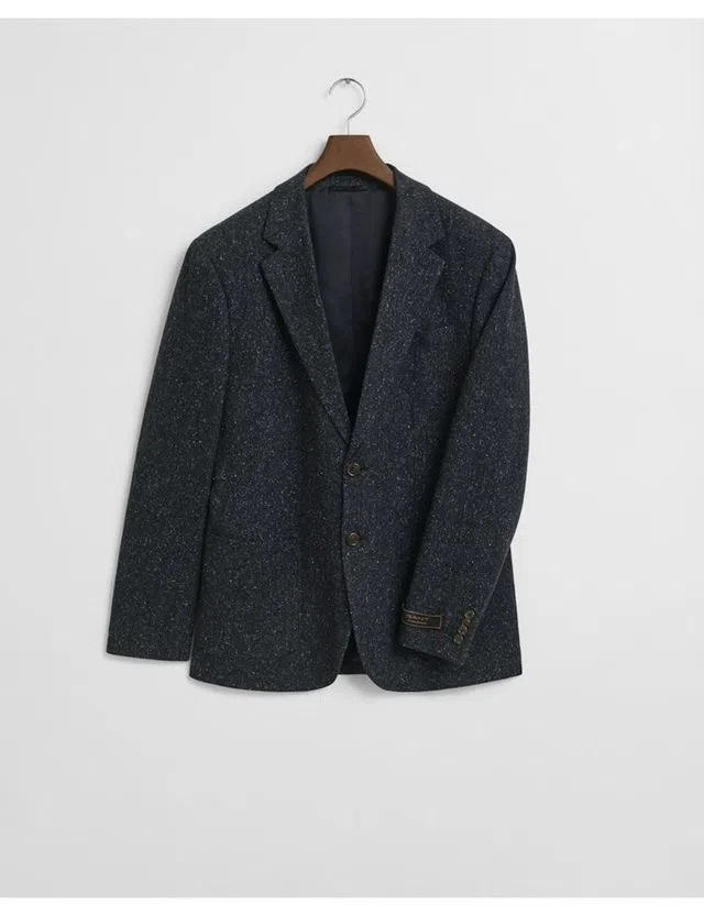 Blazer de fato Donegal Azul