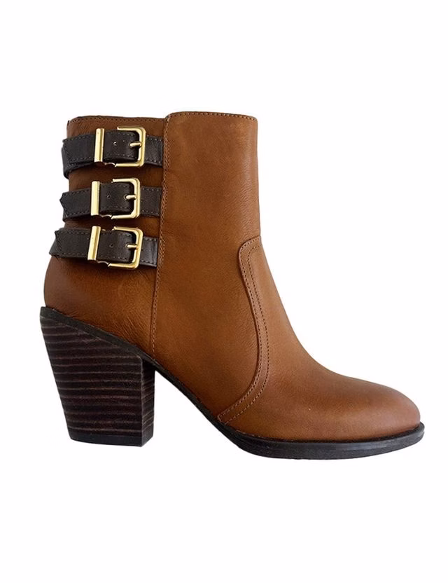 Botines Senora Marrones