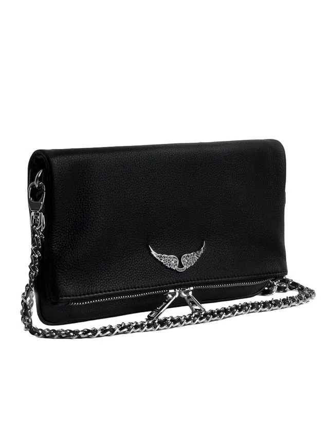 Rock Grained Leather Black
