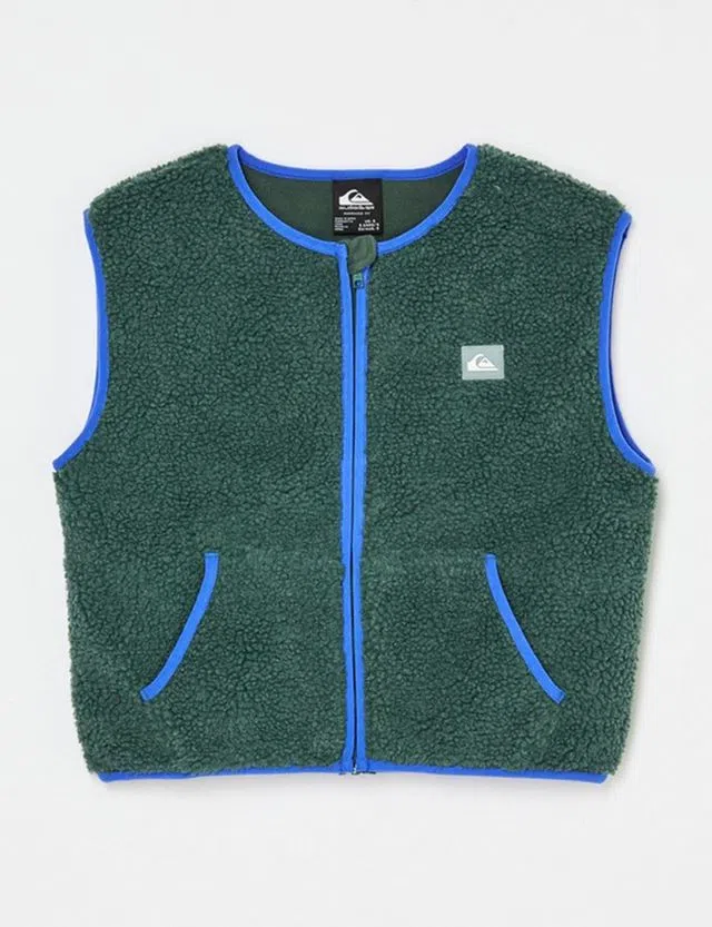Kickflip Sleeveless Sherpa Green Kids