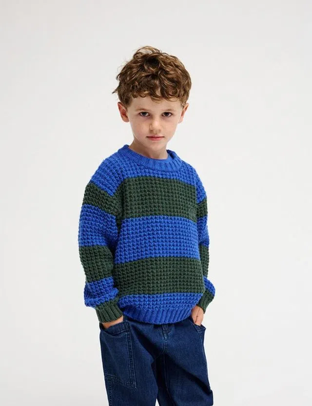 Lapper Green Knit Sweater