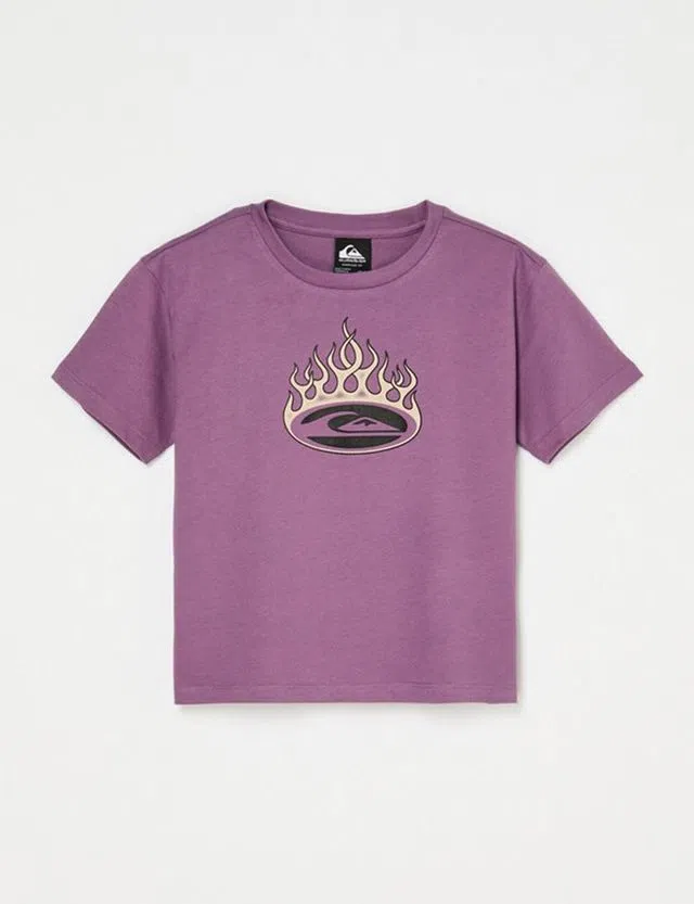T-Shirt Trucks Boys Roxo Kids