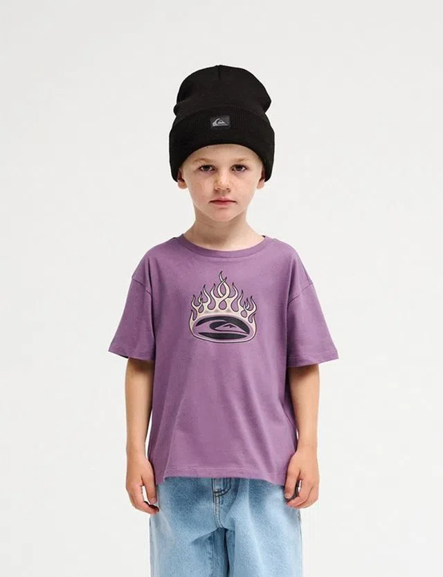 T-Shirt Trucks Boys Roxo Kids