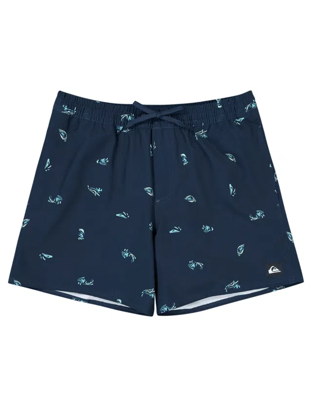 Calções de Banho Stretch Printed Volley 16 Azul