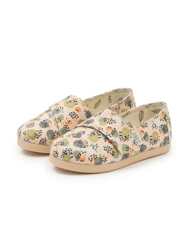 Alpercatas Print Flowers Nude Kids