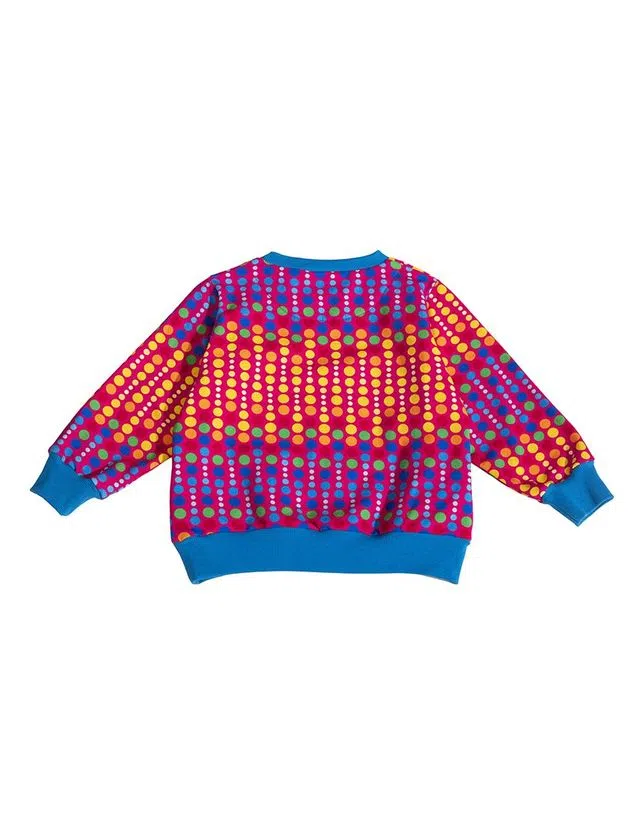 Sweatshirt Dots Multicor