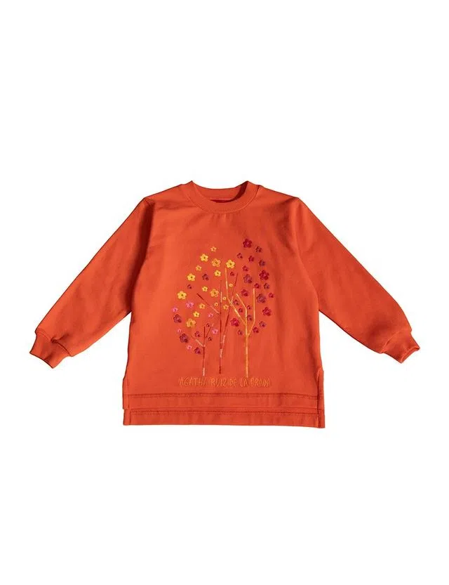 Sweatshirt Folktales Laranja